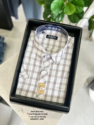 ÁO SƠ MI NGẮN TAY AB250070NT