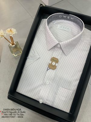 ÁO SƠ MI NGẮN TAY AB255170NT