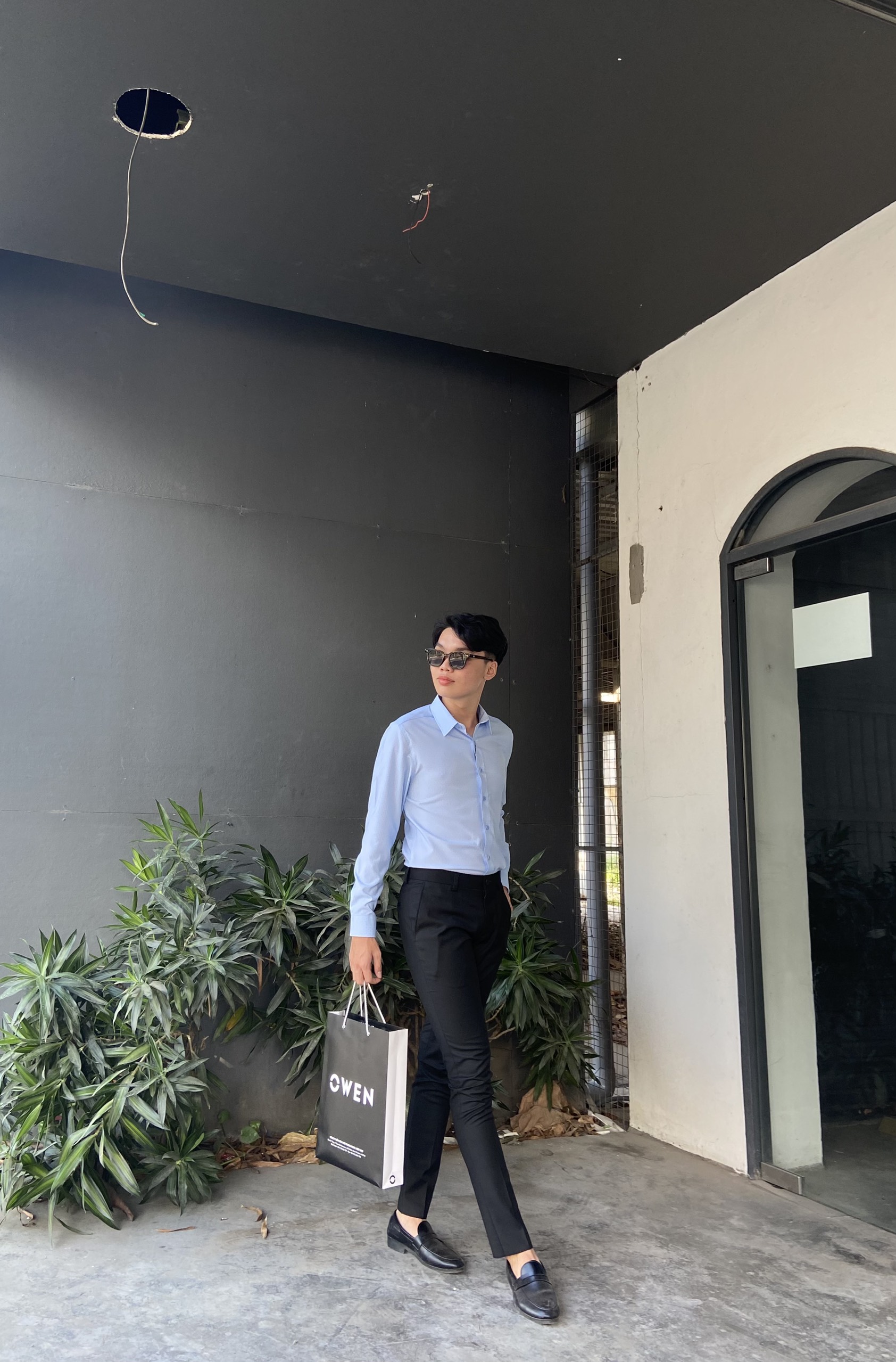 QUẦN TÂY ĐEN POLY QRT23888 - Ảnh 2