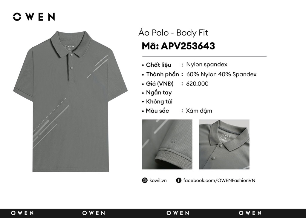 ÁO THUN POLO APV253643 - Ảnh 3