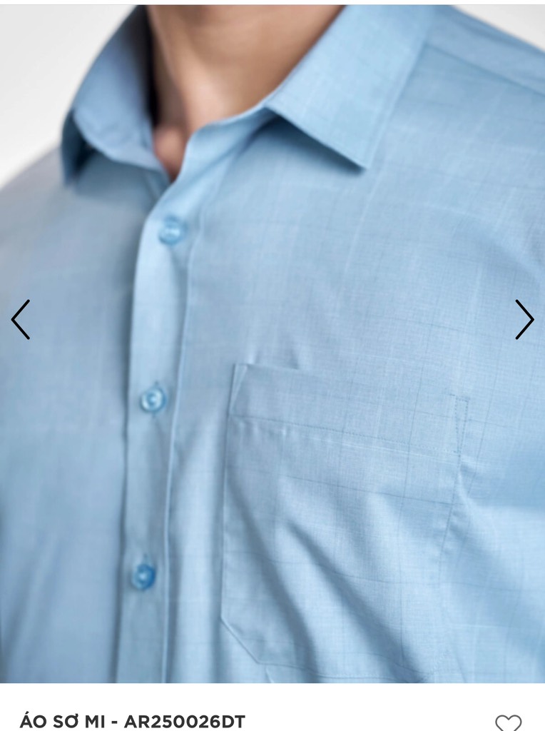 ÁO SƠ MI DÀI TAY AR250026DT - Ảnh 7