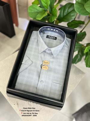 ÁO SƠ MI NGẮN TAY AB250423NT