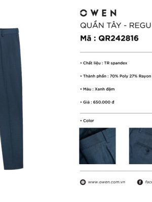 Alternative view of QUẦN TÂY QR242816