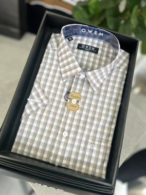 ÁO SƠ MI NGẮN TAY AB250038NT