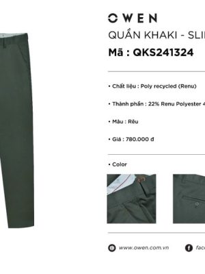 QUẦN KHAKI QKS241324