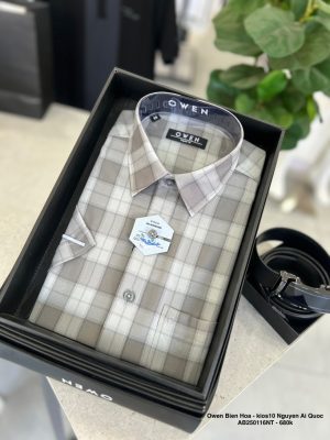 ÁO SƠ MI NGẮN TAY AR250116NT