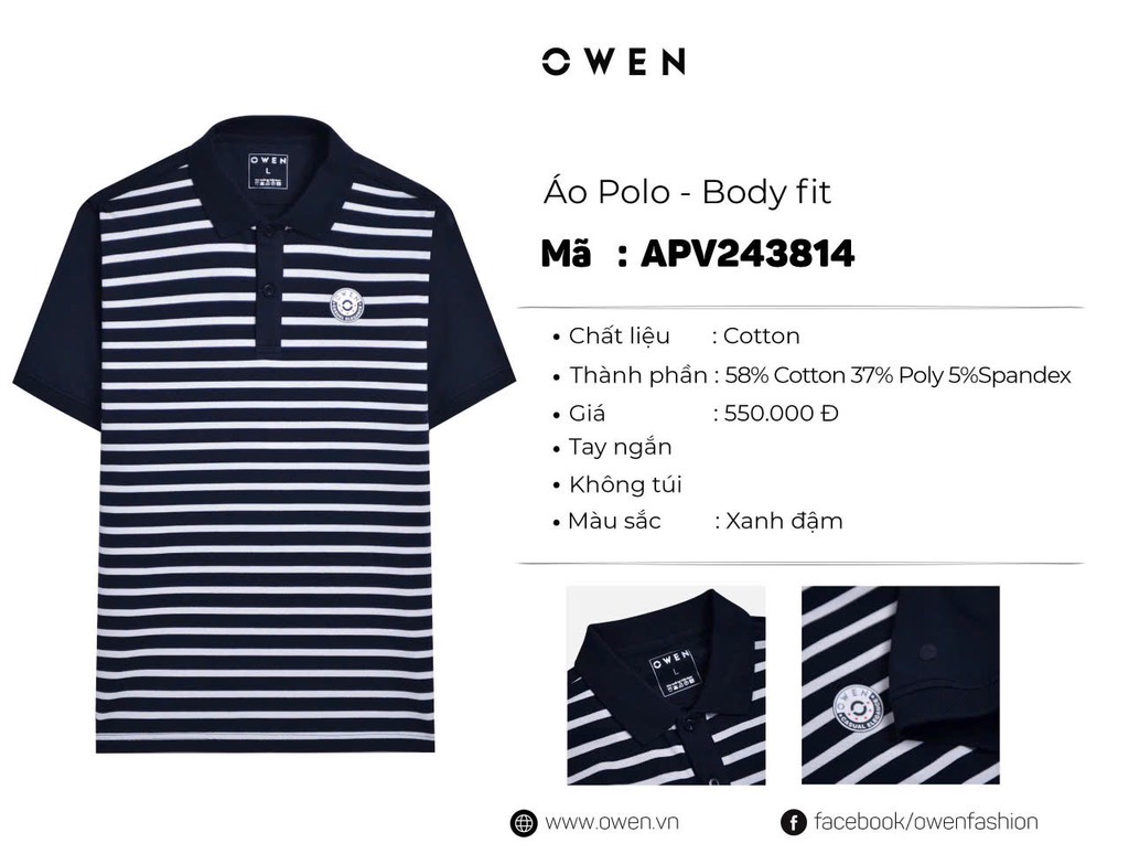 ÁO THUN POLO APV243814 - Ảnh 3