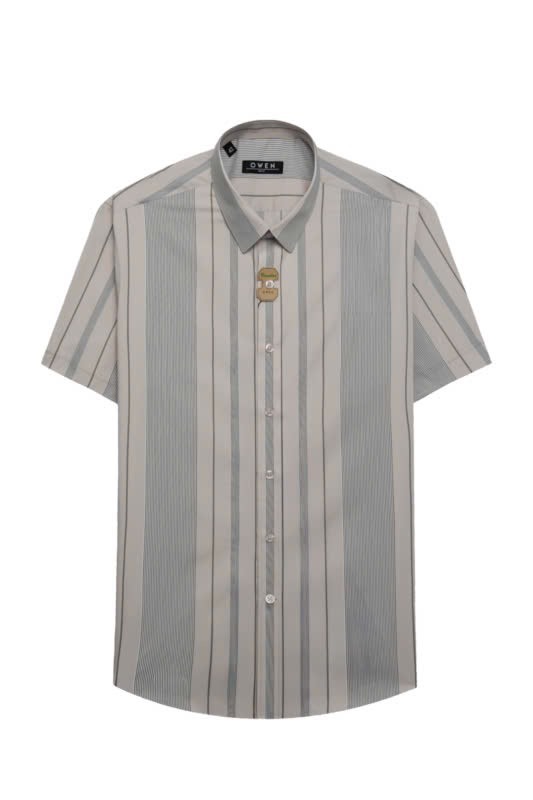 ÁO SƠ MI NGẮN TAY AS250101N - Ảnh 4