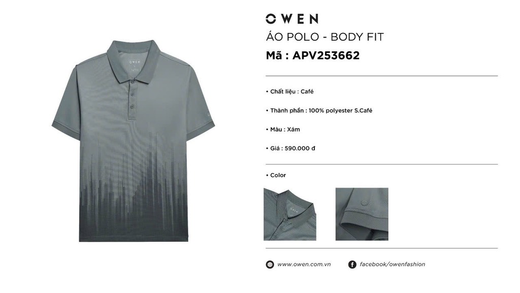 ÁO THUN POLO APV253662 - Ảnh 5