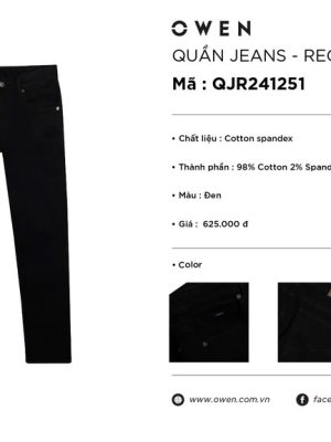 Alternative view of QUẦN JEAN QJR241251