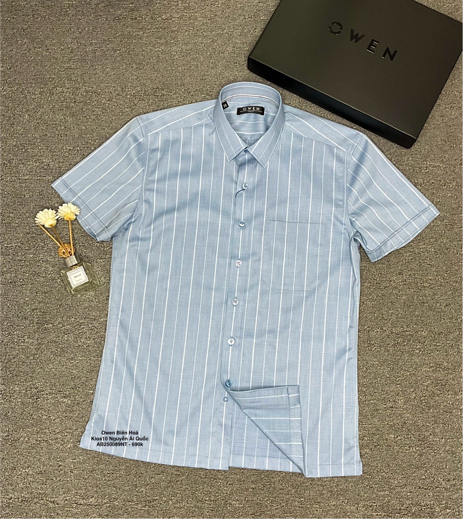ÁO SƠ MI NGẮN TAY AB250089NT - Ảnh 8