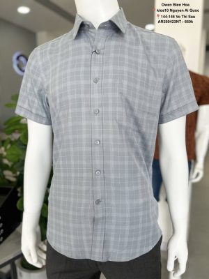 Alternative view of ÁO SƠ MI NGẮN TAY AB250423NT