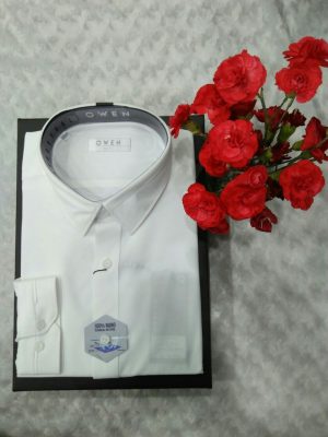 Alternative view of ÁO SƠ MI TRẮNG DÀI TAY NANO KHÔNG TÚI AR90780D1