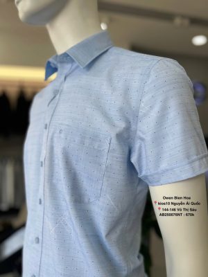 Alternative view of ÁO SƠ MI NGẮN TAY AB250076NT