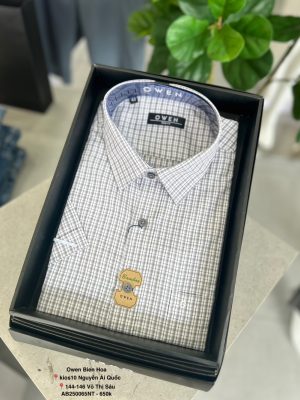 ÁO SƠ MI NGẮN TAY AB250065NT