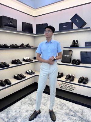 ÁO SƠ MI NGẮN TAY AB255130NT