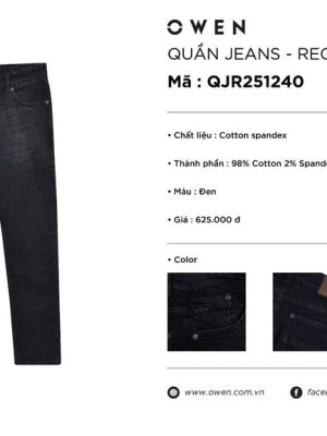 Alternative view of QUẦN JEAN QJR251240