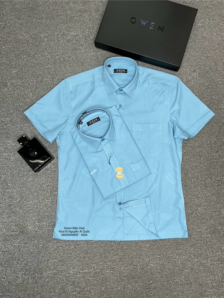 ÁO SƠ MI NGẮN TAY AB250058NT - Ảnh 2