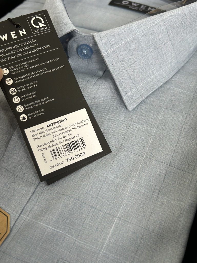 ÁO SƠ MI DÀI TAY AR250026DT - Ảnh 3