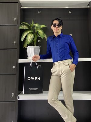 Alternative view of ÁO SƠ MI DÀI TAY AS22664D