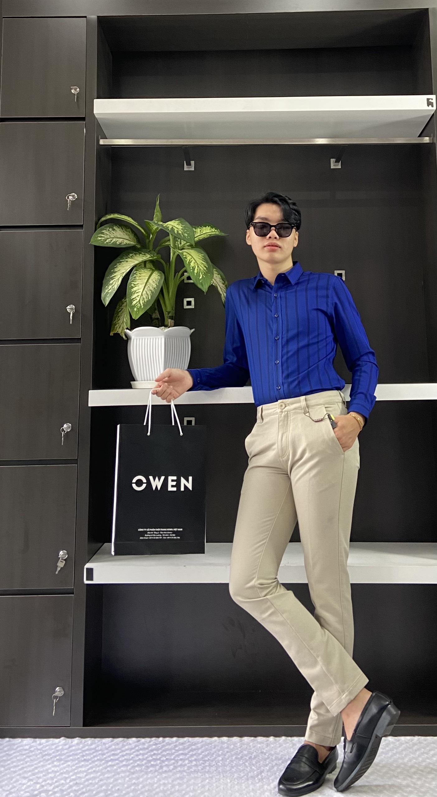 ÁO SƠ MI DÀI TAY AS22664D - Ảnh 2