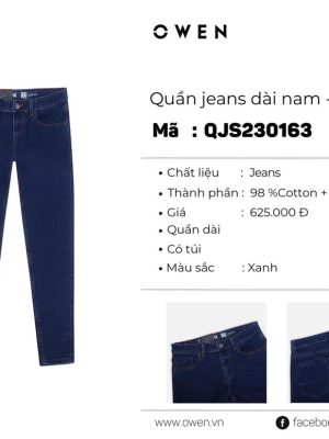 Alternative view of QUẦN JEANS QJS230163