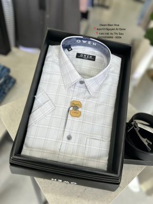 ÁO SƠ MI NGẮN TAY AB250099NT