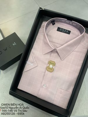 Alternative view of ÁO SƠ MI NGẮN TAY AB255128NT