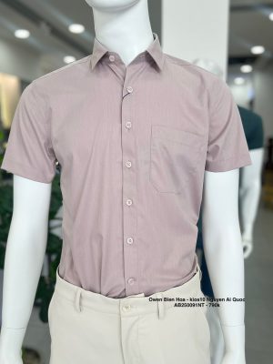 Alternative view of ÁO SƠ MI NGẮN TAY AB250091NT