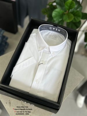 ÁO SƠ MI NGẮN TAY AJ250005N