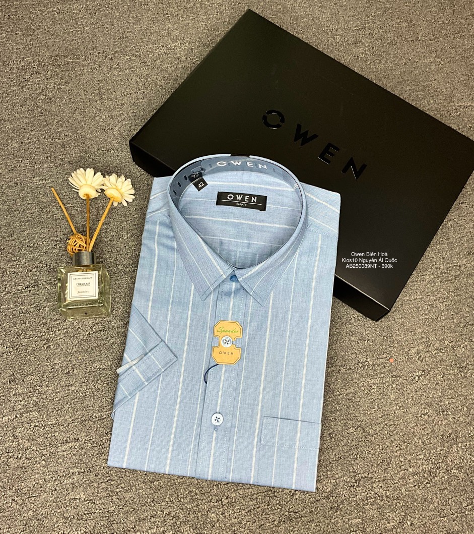 ÁO SƠ MI NGẮN TAY AB250089NT