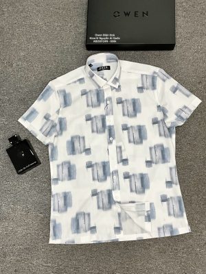 Alternative view of ÁO SƠ MI NGẮN TAY AB250124N