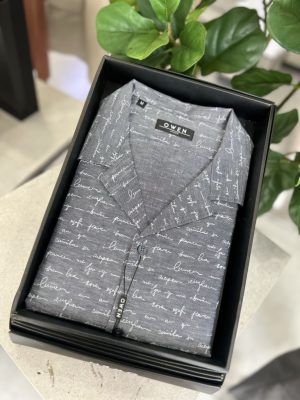 ÁO SƠ MI NGẮN TAY AJ250003N