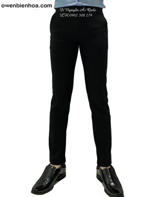 QUẦN TÂY ĐEN Knit QR231518