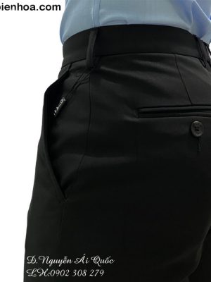 Alternative view of QUẦN TÂY ĐEN POLY QS231742