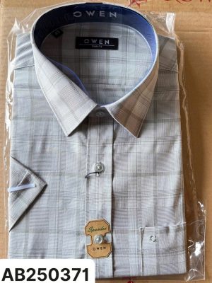 ÁO SƠ MI NGẮN TAY AB250371NT