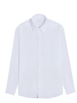 ÁO SƠ MI TRẮNG NANO CÓ TÚI DÀI TAY AR250506DT