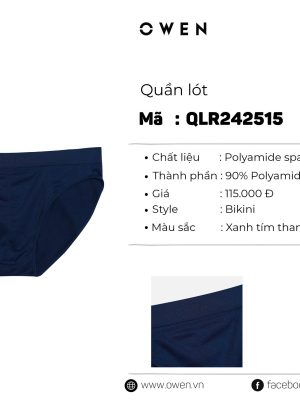 Alternative view of QUẦN LÓT TAM GIÁC QLR242515