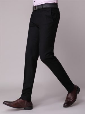 QUẦN TÂY ĐEN POLY QR231502