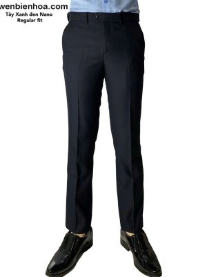 QUẦN TÂY XANH ĐEN NANO QR242843R