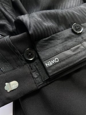 Alternative view of QUẦN TÂY ĐEN POLY QRT23888-N