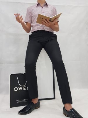 Alternative view of QUẦN TÂY ĐEN NANO QS231508R1-BK