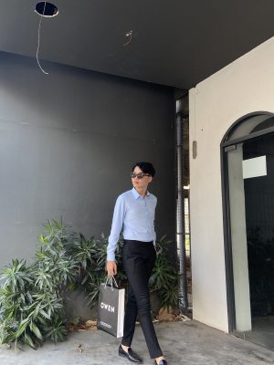 Alternative view of QUẦN TÂY ĐEN POLY QS220266