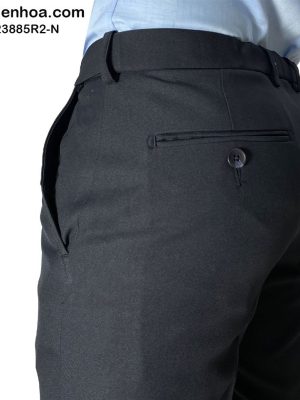 Alternative view of QUẦN TÂY XANH ĐEN NANO QRT231515R1-NV