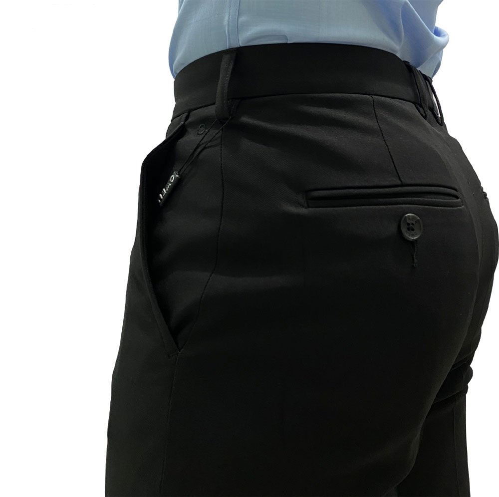 QUẦN TÂY ĐEN NANO QRT231511R1-BK - Ảnh 3