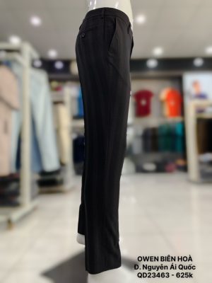 Alternative view of QUẦN TÂY ĐEN KẺ SỌC QD23463