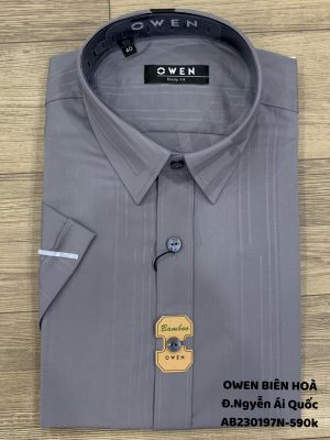 ÁO SƠ MI NGẮN TAY AB230197N
