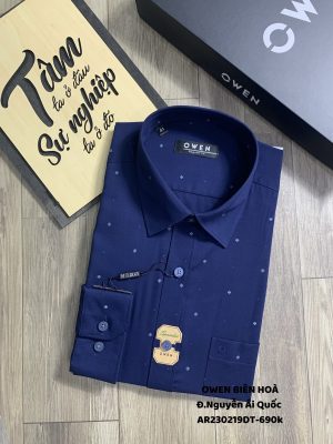 Alternative view of ÁO SƠ MI DÀI TAY AR230219DT