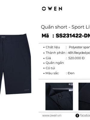 Alternative view of QUẦN SHORT SS231422-DNV