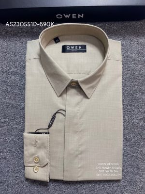 ÁO SƠ MI DÀI TAY AS230551D